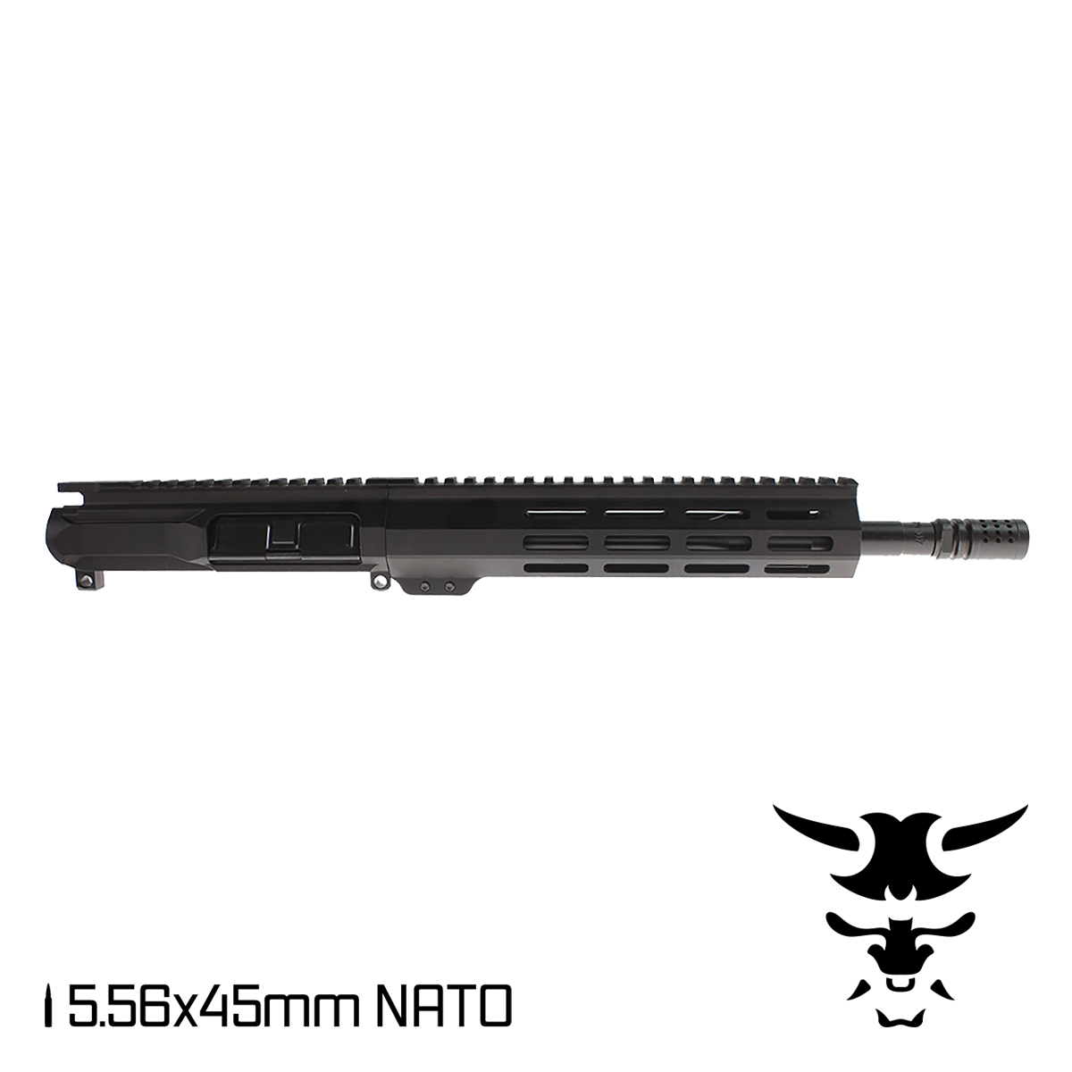 Davidson Defense Ronin 11.5-inch Carbine-Gas 1:7 5.56 NATO AR-15 Freefloat M-Lok Handguard Pistol Upper Build Kit