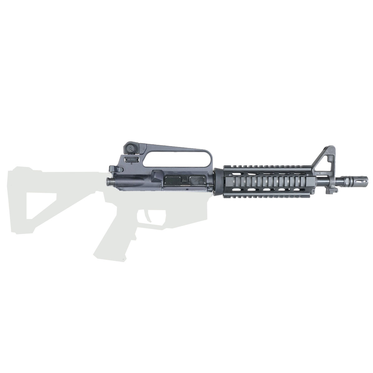 'ARKX 556-Quad Rail' 10.5-inch AR-15 5.56 NATO Nitride Pistol Upper ...