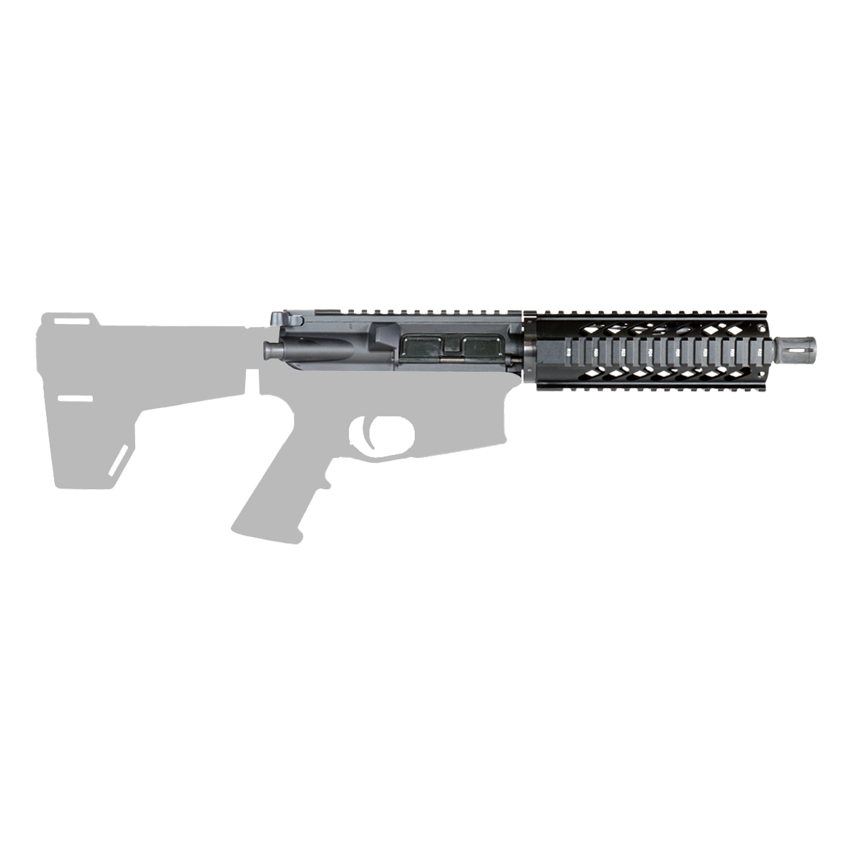 Davidson Defense 'Tumbleweed' 7.5-inch AR-15 5.56 NATO Nitride Pistol ...