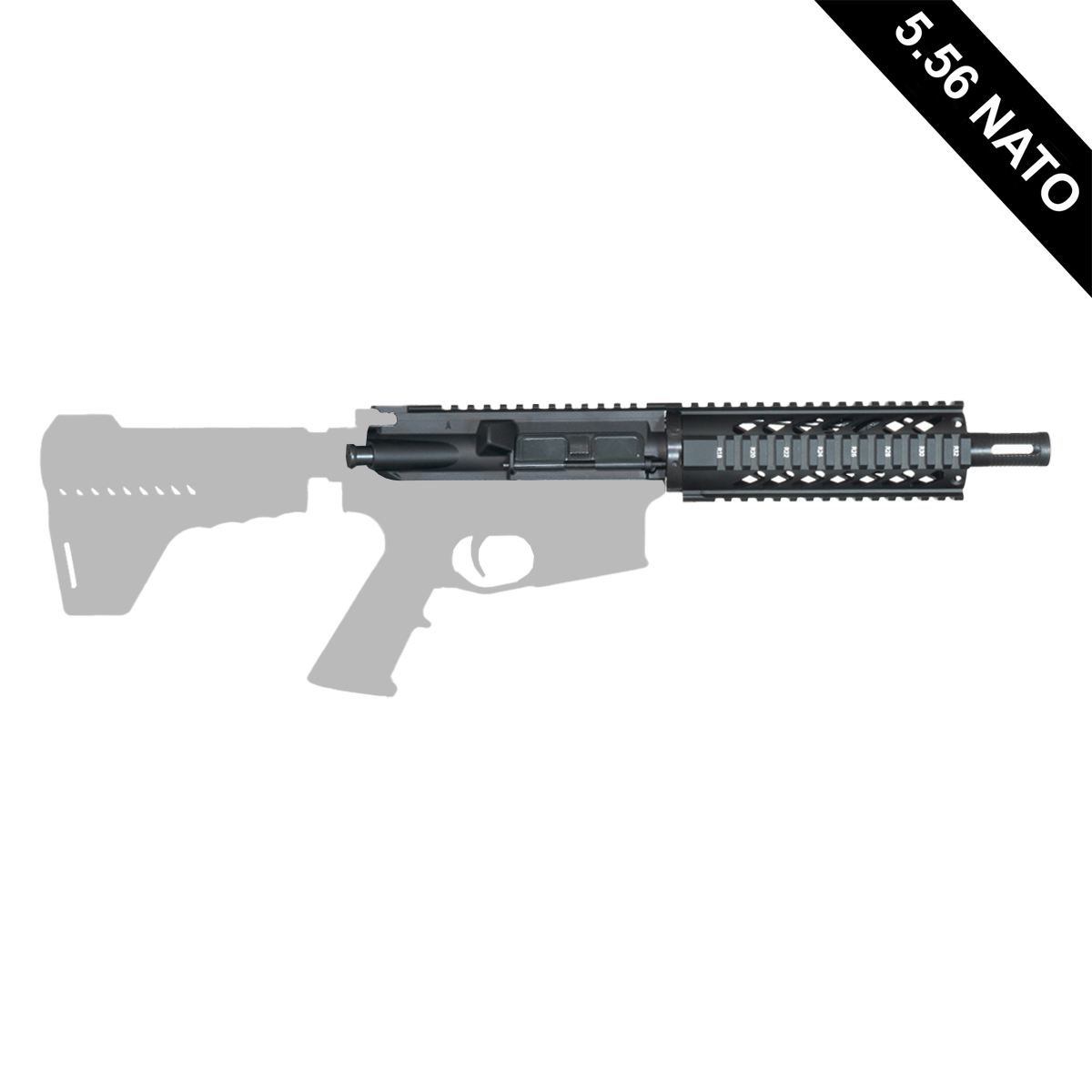 Davidson Defense Nightflare 7.5-inch AR-15 5.56 NATO Pistol Upper Build Kit
