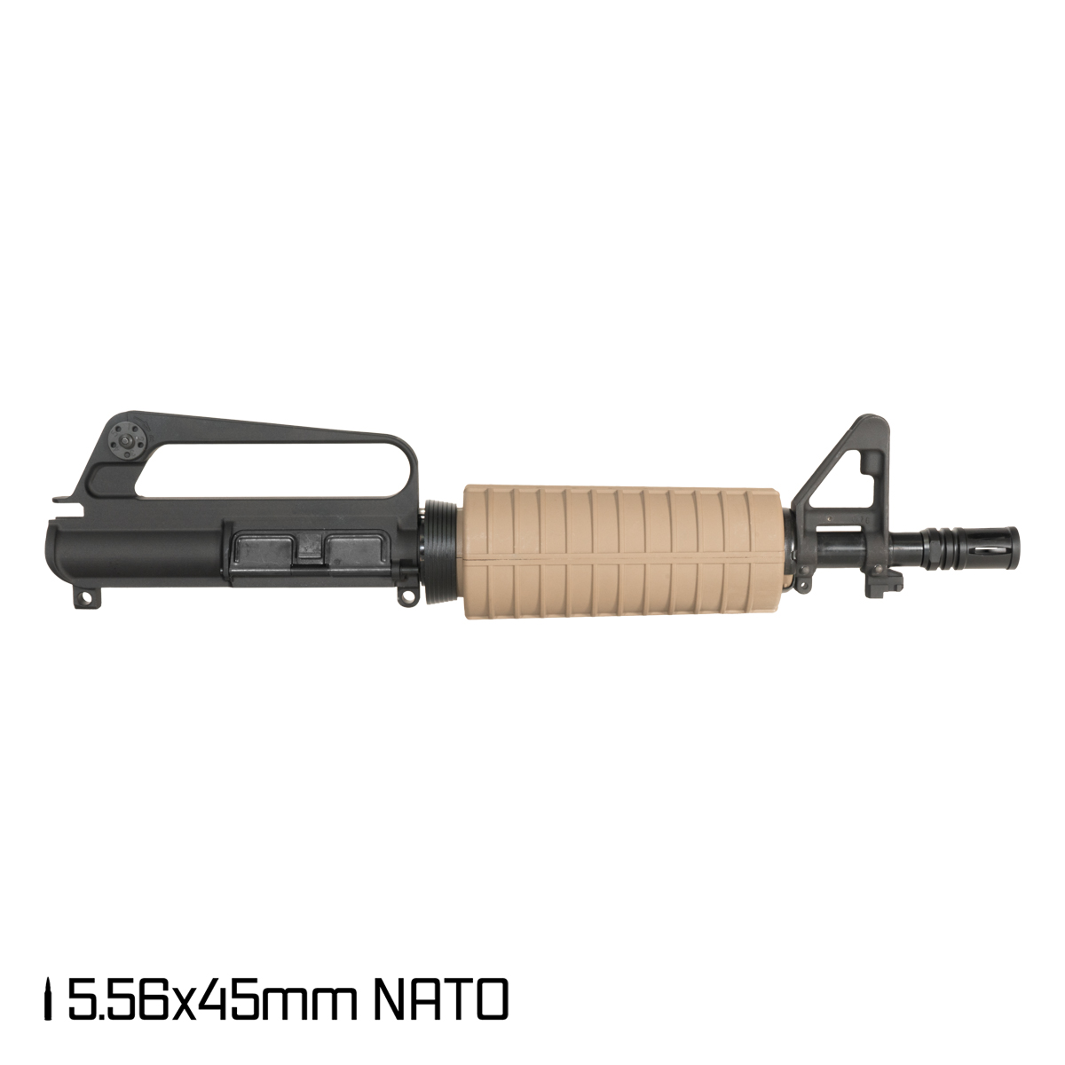 Davidson Defense Dunewatch 10.5-inch Carbine-Gas 1:8 5.56 NATO AR-15 FDE Drop-In Polymer Handguard Pistol Upper Build Kit