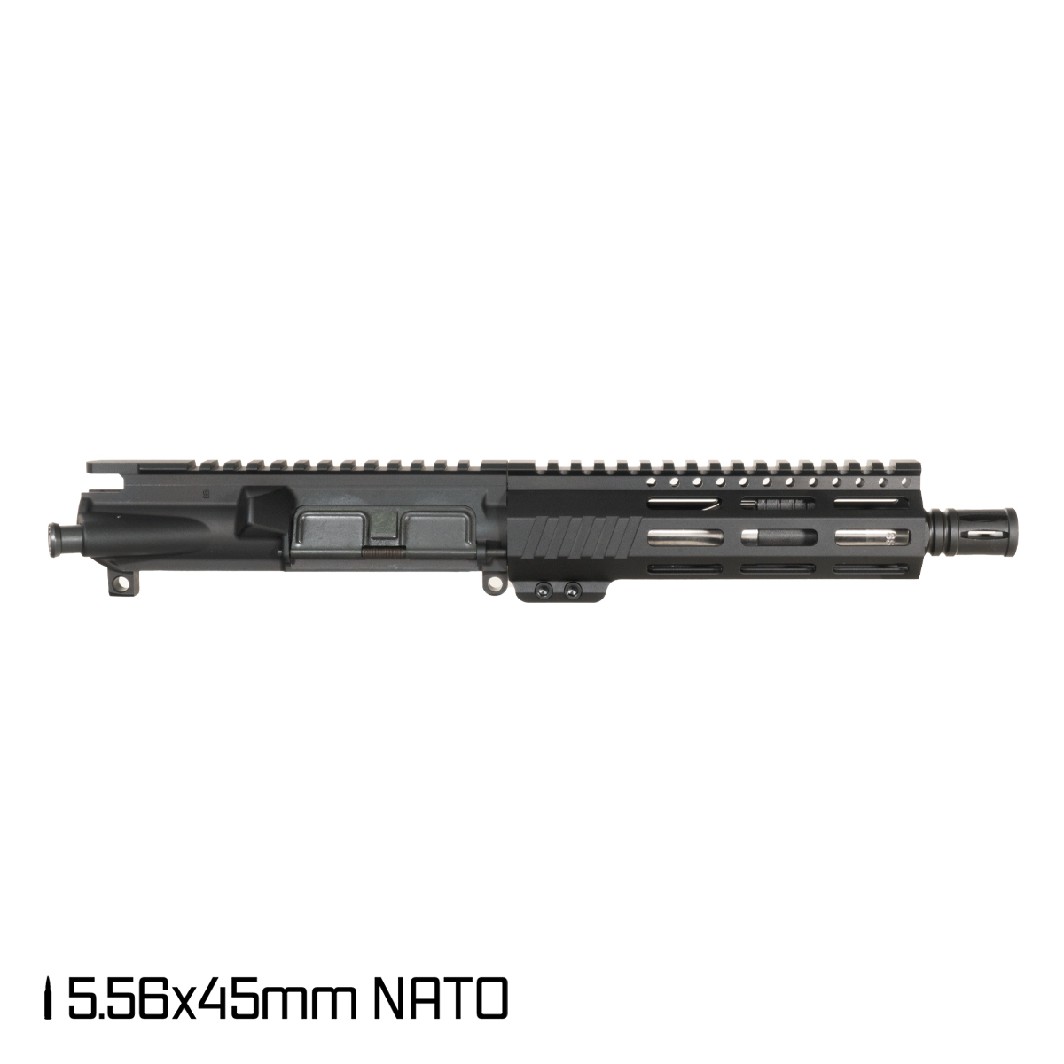 Davidson Defense Aegis 7.5-inch Stainless Steel Pistol-Gas 1:7 5.56 NATO AR-15 Freefloat M-Lok Handguard Pistol Upper Build Kit