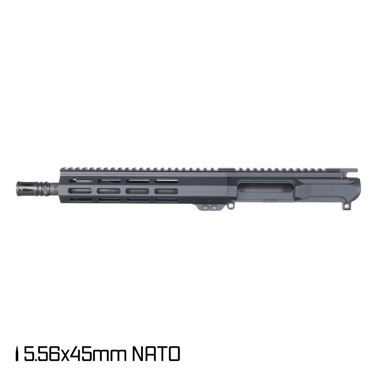 Davidson Defense Ronin Left-Handed 10.5-inch Carbine-Gas 1:8 5.56 NATO AR-15 Freefloat M-Lok Handguard Pistol Upper Build Kit