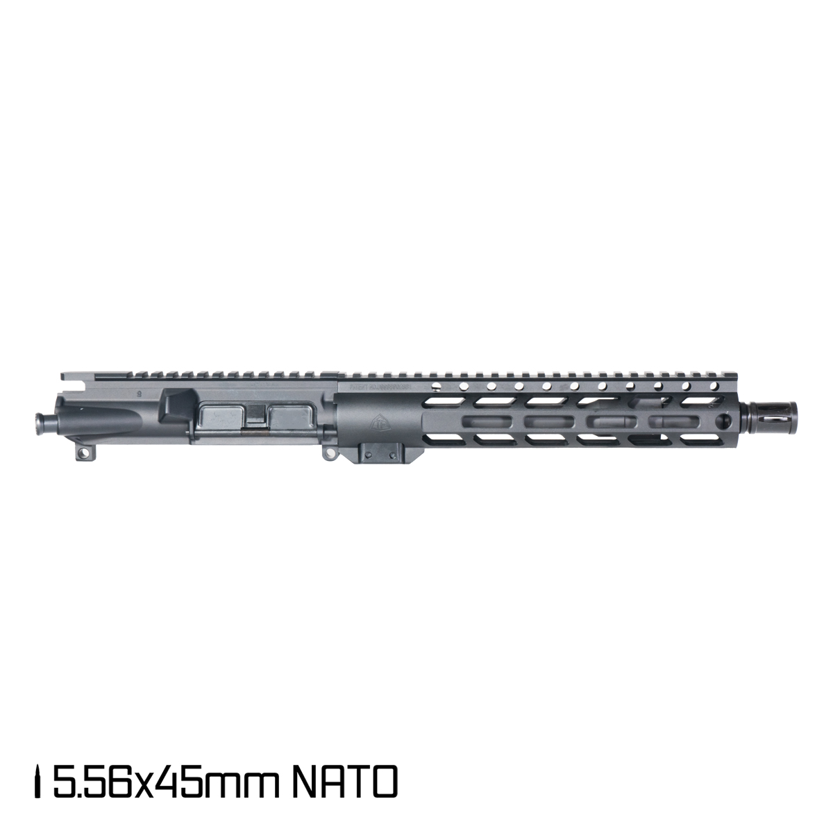 Davidson Defense Foxhole 10.5-inch Carbine-Gas 1:8 5.56 NATO AR-15 Freefloat M-Lok Handguard Pistol Upper Build Kit