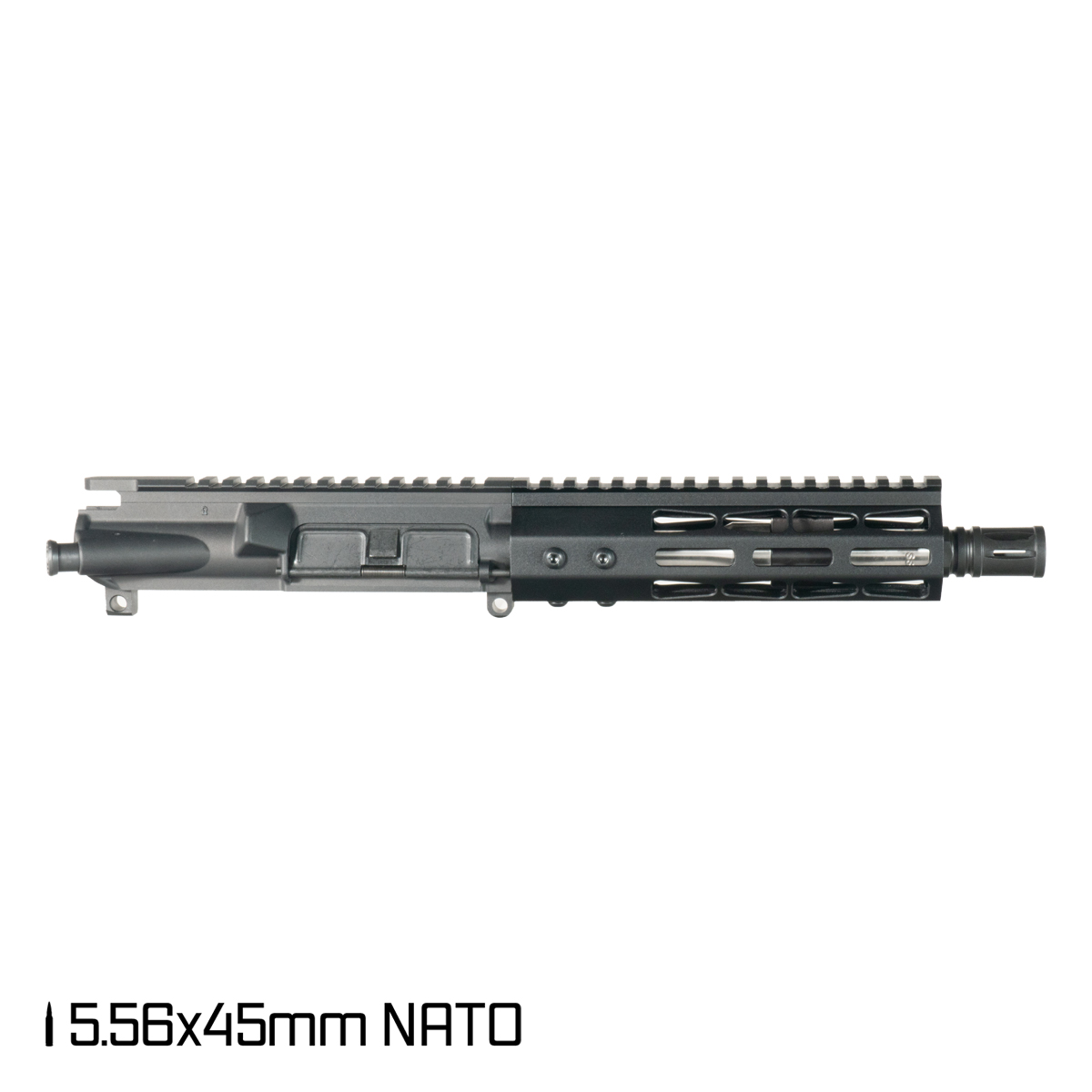 Davidson Defense Hard Resolve 7.5-inch Pistol-Gas 1:7 5.56 NATO AR-15 Freefloat M-Lok Handguard Pistol Upper Build Kit