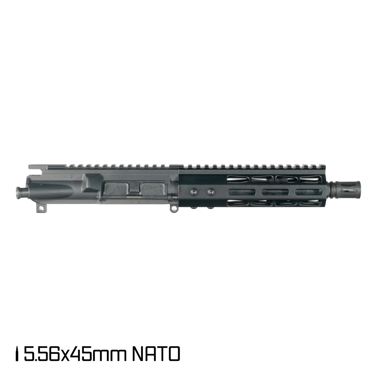 Davidson Defense Cold Snap 7.5-inch Pistol-Gas 1:7 5.56 NATO AR-15 Freefloat M-Lok Handguard Pistol Upper Build Kit