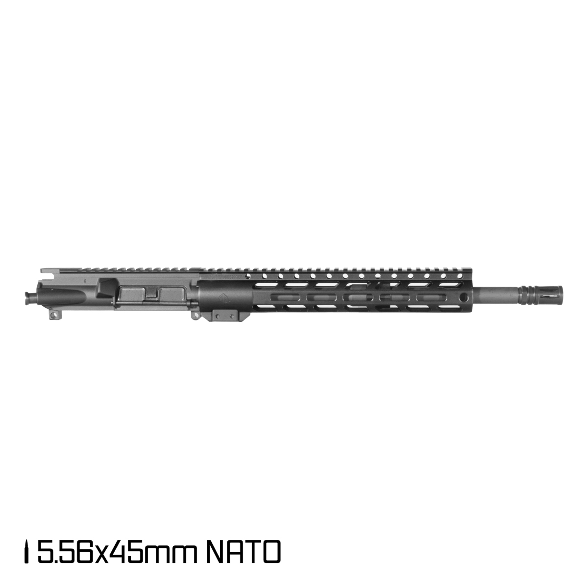 Davidson Defense Darkmatter 14.5-inch Carbine-Gas 1:7 5.56 NATO AR-15 Freefloat M-Lok Handguard Pistol Upper Build Kit
