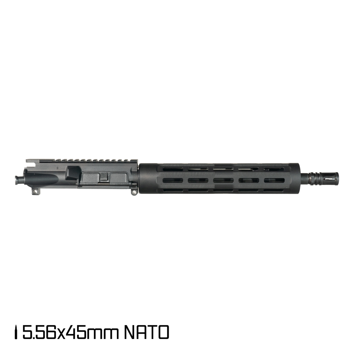 Davidson Defense Hammerfall 11.5-inch Carbine-Gas 1:7 5.56 NATO AR-15 Freefloat Tubular M-Lok Handguard Pistol Upper Build Kit