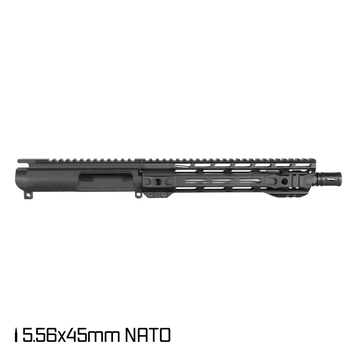 Davidson Defense Overlander 10.5-inch Carbine-Gas 1:7 5.56 NATO AR-15 Freefloat M-Lok Handguard Pistol Upper Build Kit