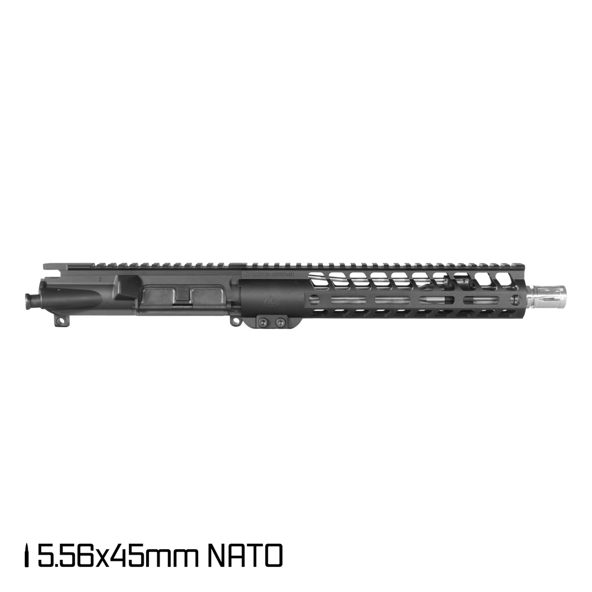 Davidson Defense Fleetbane 10.5-inch Carbine-Gas 1:7 5.56 NATO AR-15 Freefloat M-Lok Handguard Pistol Upper Build Kit