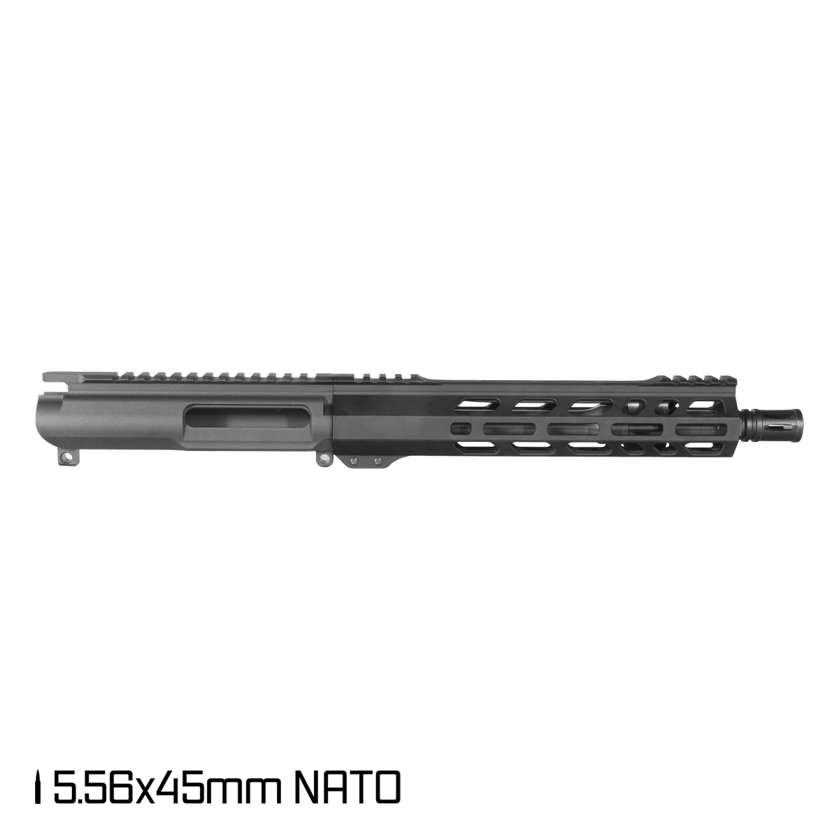 Davidson Defense Ronin Competition 10.5-inch Carbine-Gas 1:7 5.56 NATO AR-15 Freefloat M-Lok Handguard Pistol Upper Build Kit