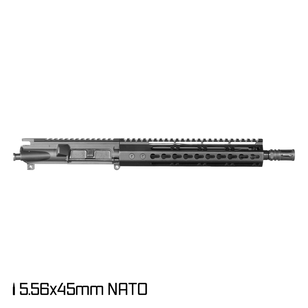 Davidson Defense Warden Duty 11.5-inch Mid-Gas 1:7 5.56 NATO AR-15 Freefloat Keymod Handguard Pistol Upper Build Kit