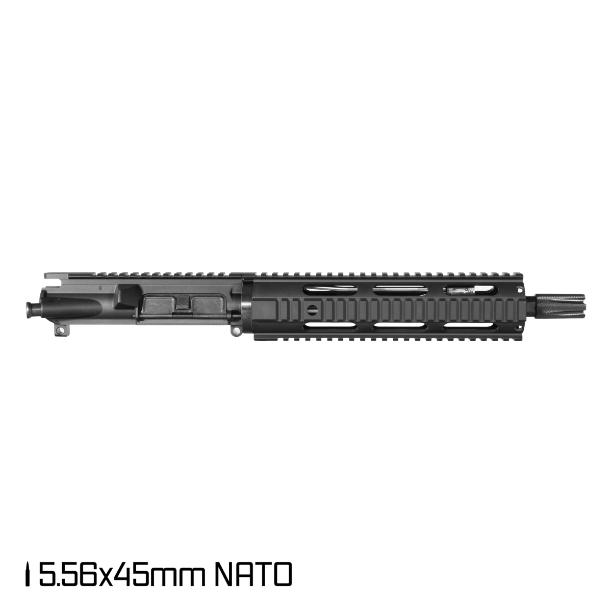 Davidson Defense Mission Manager 10.5-inch Carbine-Gas 1:7 5.56 NATO AR-15 Freefloat Quad-Rail Handguard Pistol Upper Build Kit