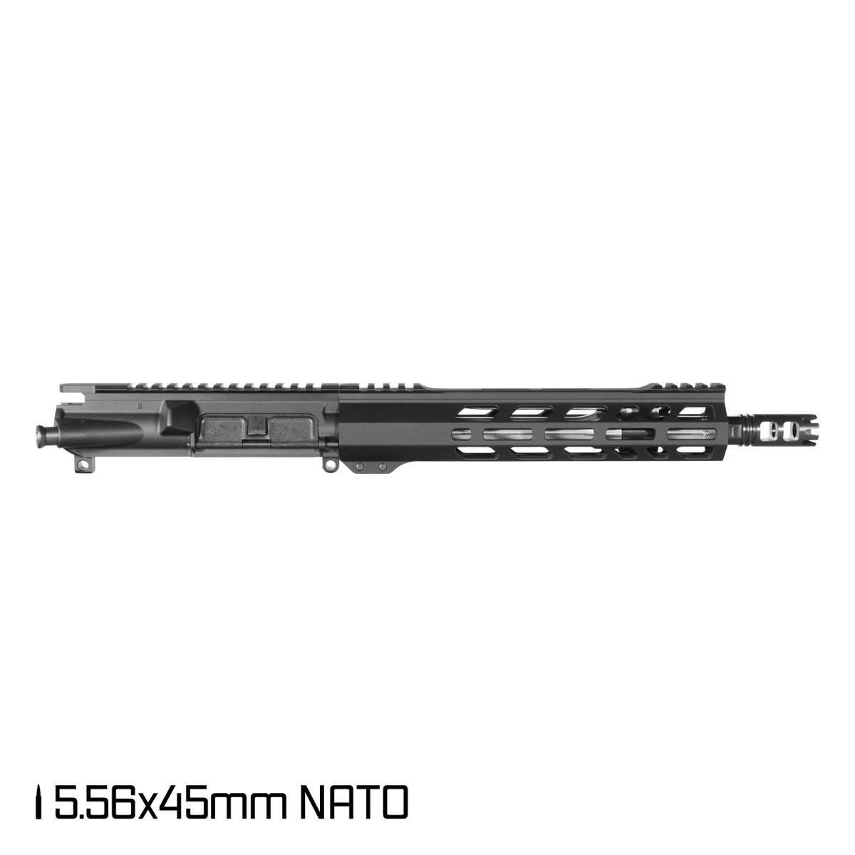 Davidson Defense Trail Man 10.5-inch Carbine-Gas 1:7 5.56 NATO AR-15 Freefloat M-Lok Handguard Pistol Upper Build Kit