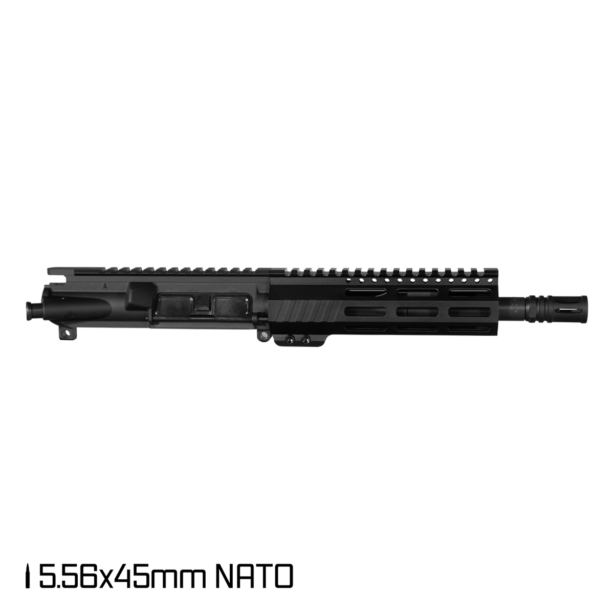 Davidson Defense Commandant 8.5-inch Pistol-Gas 1:7 5.56x45mm NATO AR-15 Freefloat M-Lok Handguard Pistol Upper Build Kit