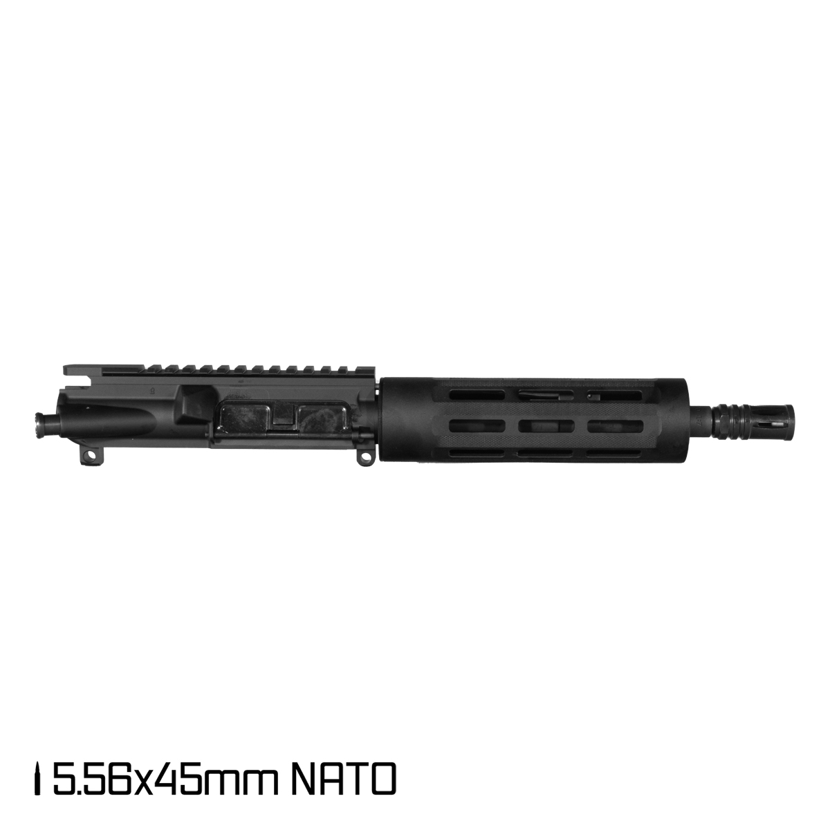Davidson Defense Chark 8.5-inch Pistol-Gas 1:7 556 AR-15 Freefloat Tubular M-Lok Handguard Pistol Upper Build Kit