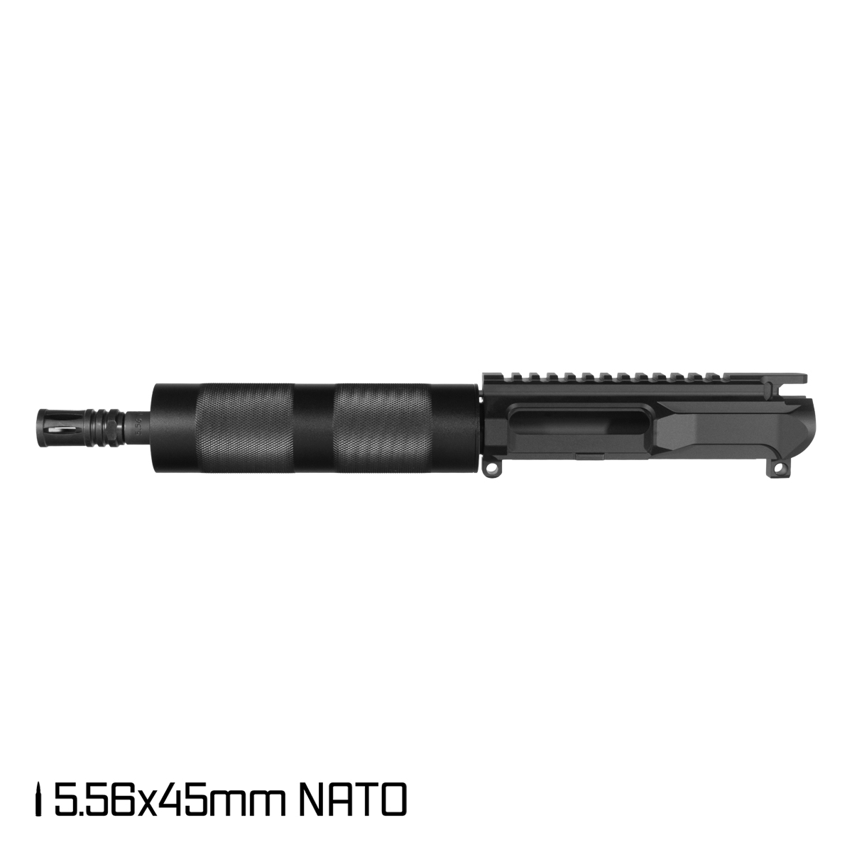 Davidson Defense Left-Handed Labyrinth 8.5-inch Pistol-Gas 1:7 5.56 NATO AR-15 Freefloat Tubular Handguard Pistol Upper Build Kit