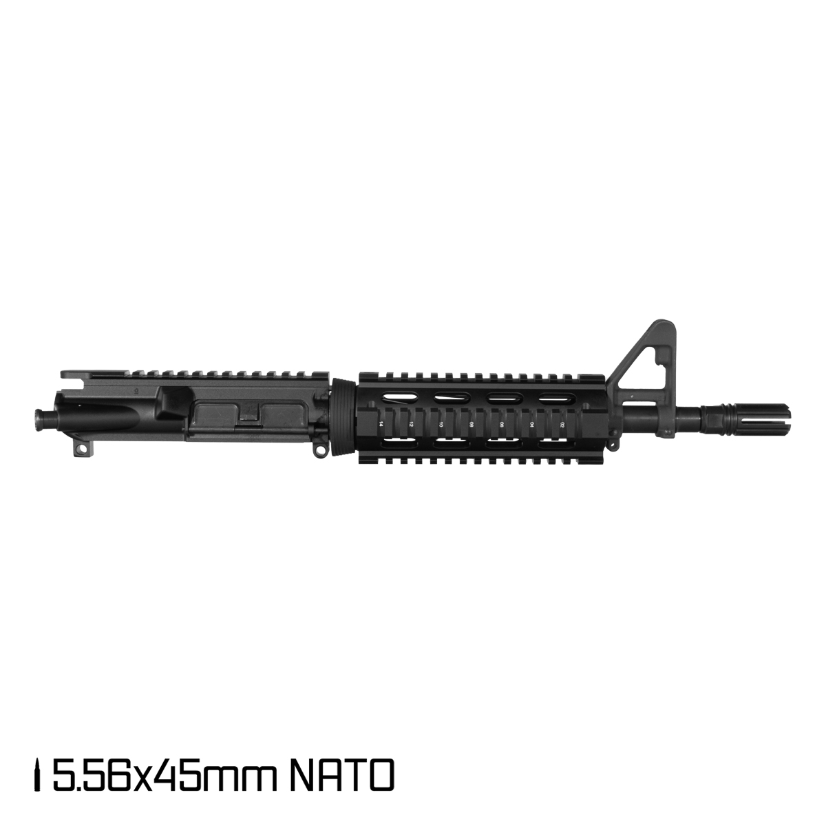 Davidson Defense Hyperion 10.5-inch Carbine-Gas 5.56 NATO AR-15 Drop-In Quad-Rail Handguard Pistol Upper Build Kit