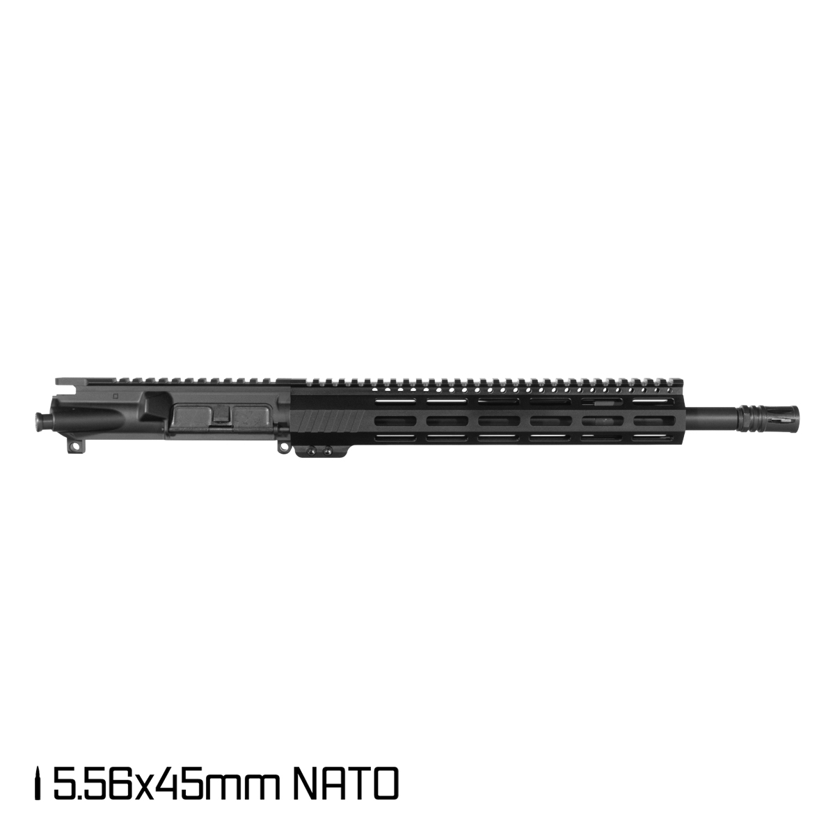 Davidson Defense Aegis 14.5-inch Mid-Gas 1:7 5.56 NATO AR-15 M-Lok Handguard Pistol Upper Build Kit