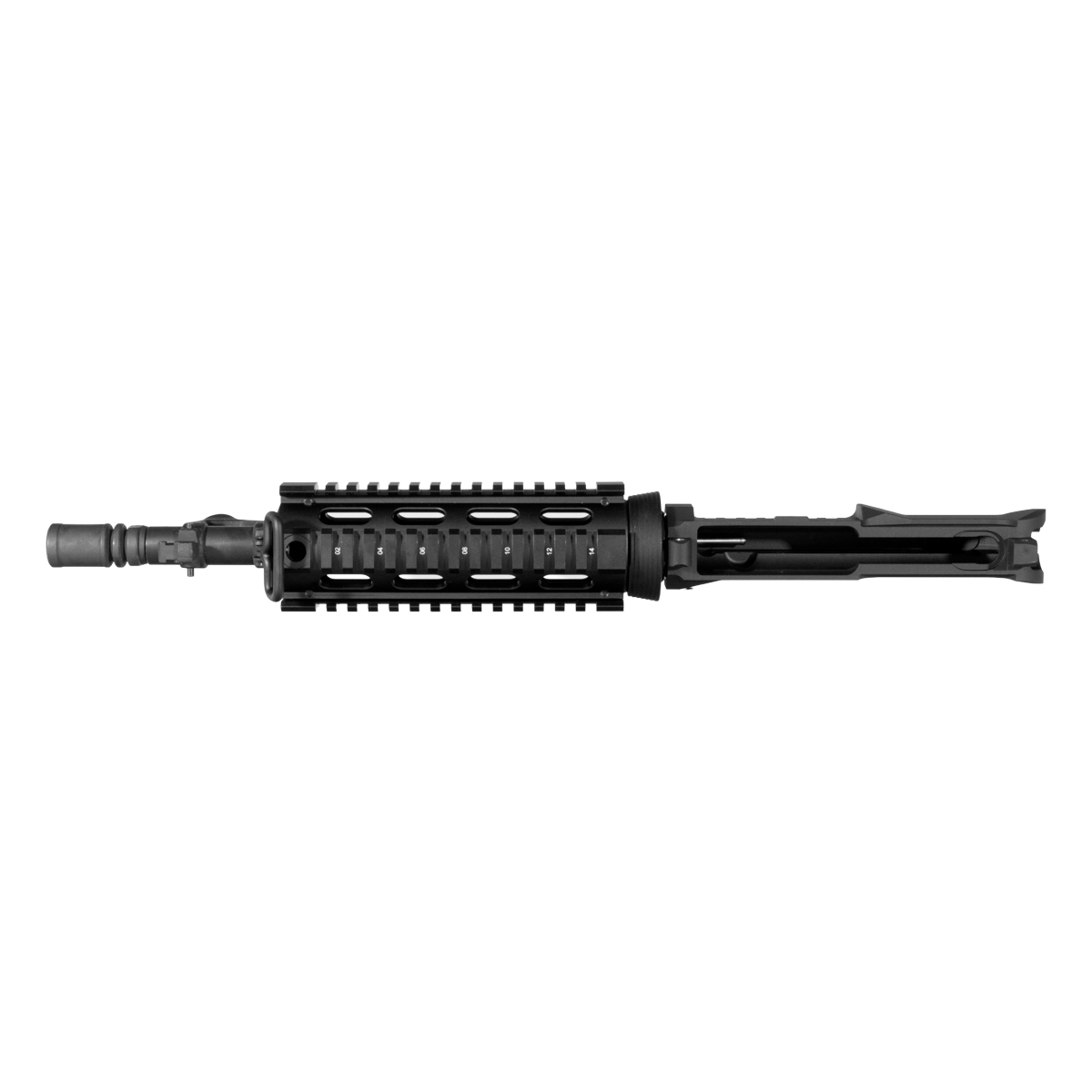 Left Hook w/SBA6 Brace 10.5-inch 1:8 556 AR-15 Drop-In Quad-Rail