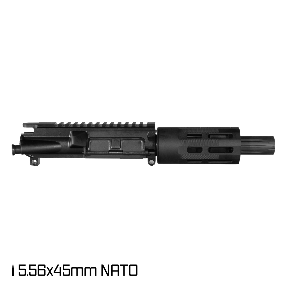 Davidson Defense Shogun 4.5-inch Micro-Gas 1:7 5.56 NATO AR-15 M-Lok Handguard Pistol Upper Build Kit