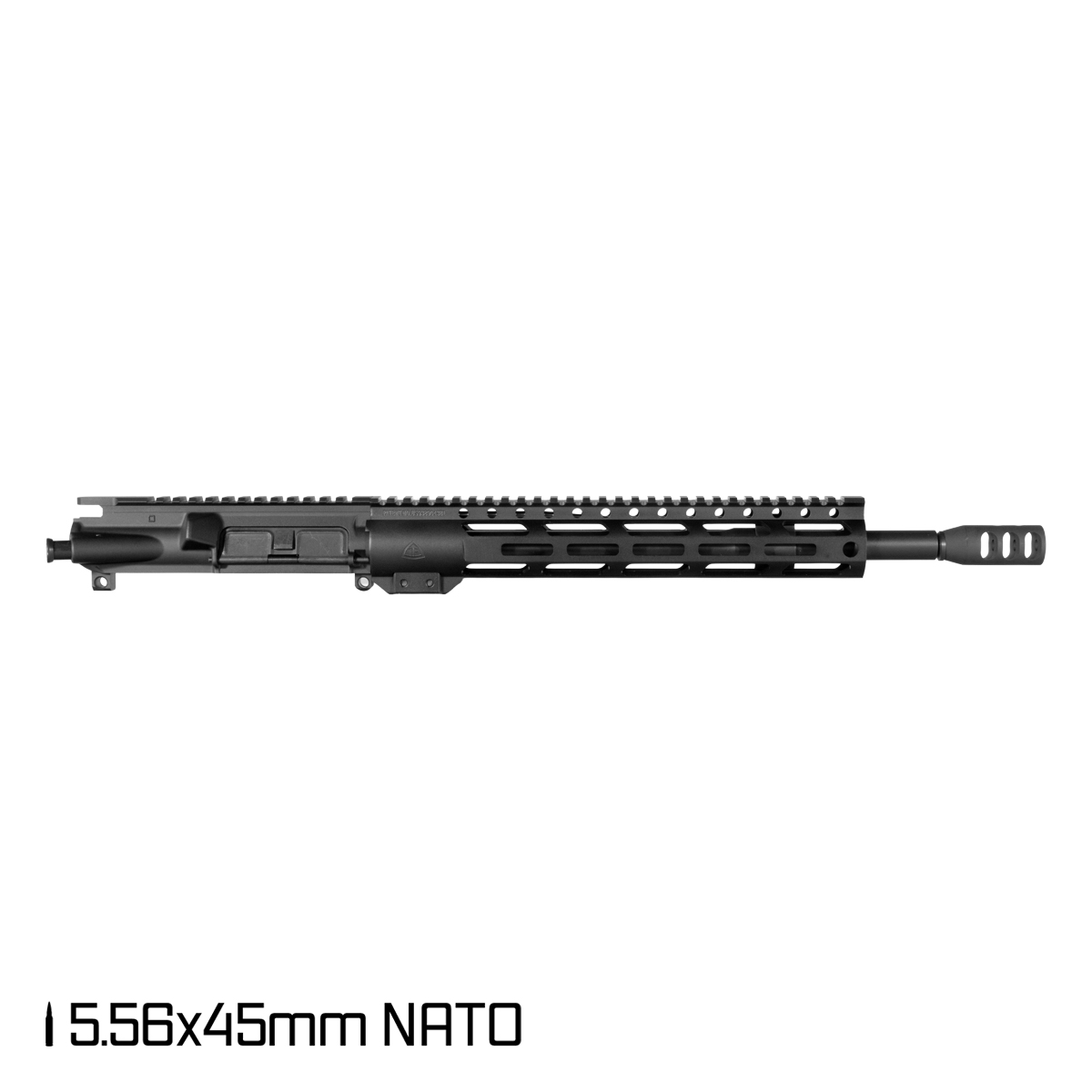 Davidson Defense Exercitus 14.5-inch Mid-Gas 1:7 5.56 NATO AR-15 M-Lok Handguard Pistol Upper Build Kit