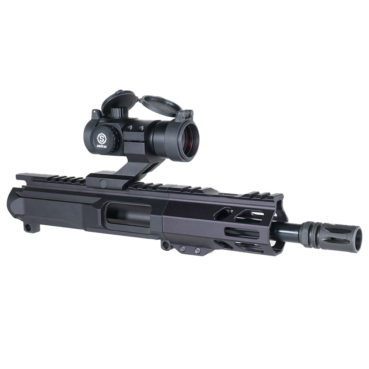 MMC 'Mockingbird Gen 2 w/ Shotac Cantilever' 6-inch AR-15 9mm Nitride Pistol Upper Build Kit