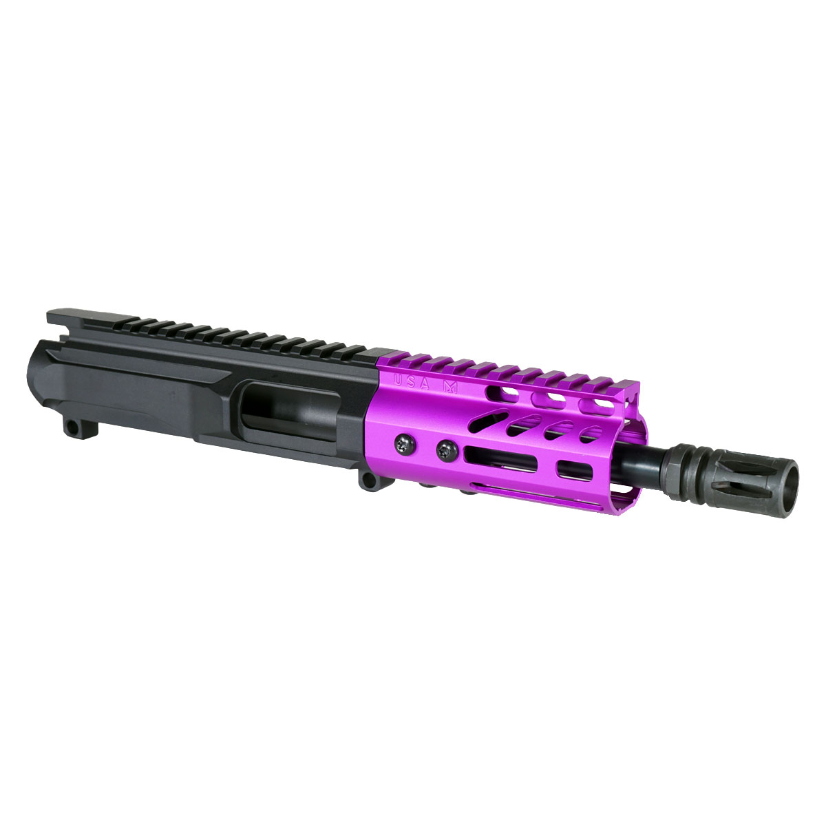 Davidson Defense 'Lightshow Micro - Purple' 6-inch AR-15 9mm Nitride  Pistol Upper Build Kit