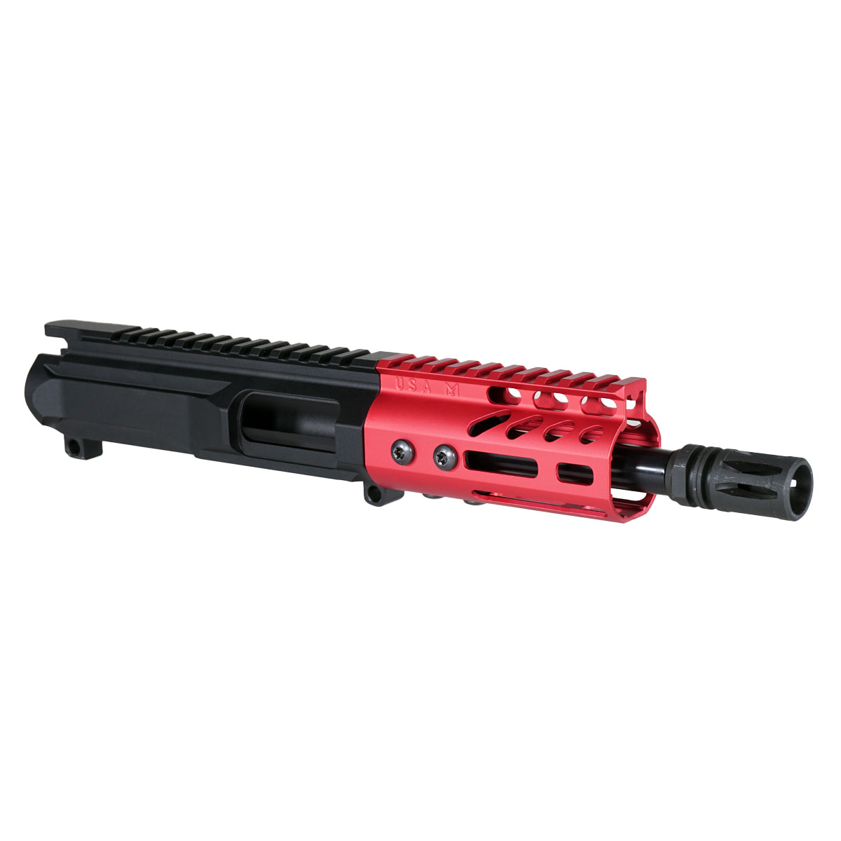 Davidson Defense 'Lightshow Micro - Red' 6-inch AR-15 9mm Nitride  Pistol Upper Build Kit