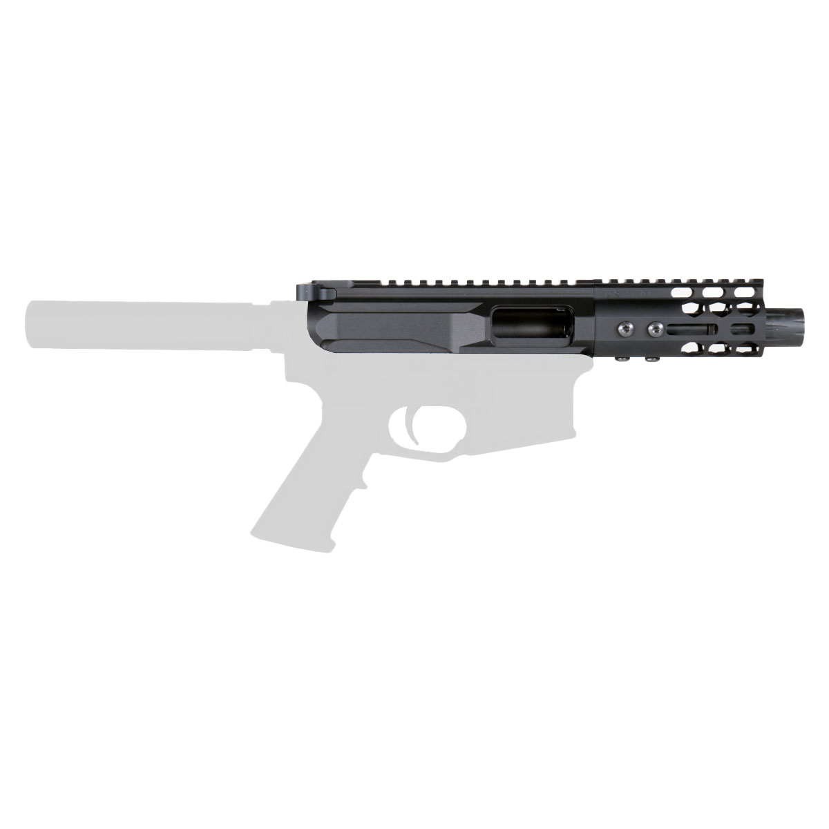 Davidson Defense 'Lightshow 9mm-Black' 4-inch AR-15 9mm Nitride Pistol ...