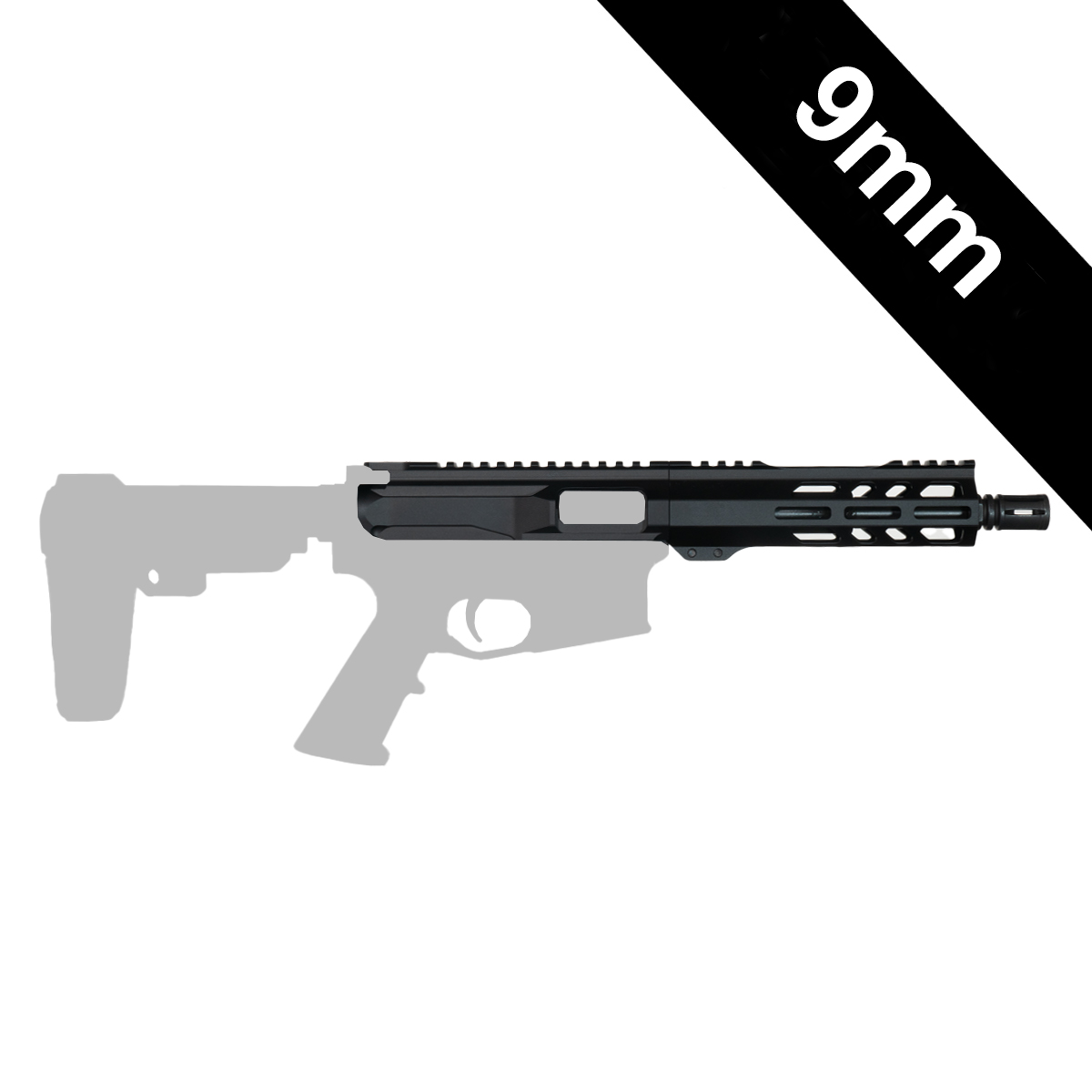 Davidson Defense Cold Vow 7.5-inch AR-15 9MM Pistol Upper Build Kit