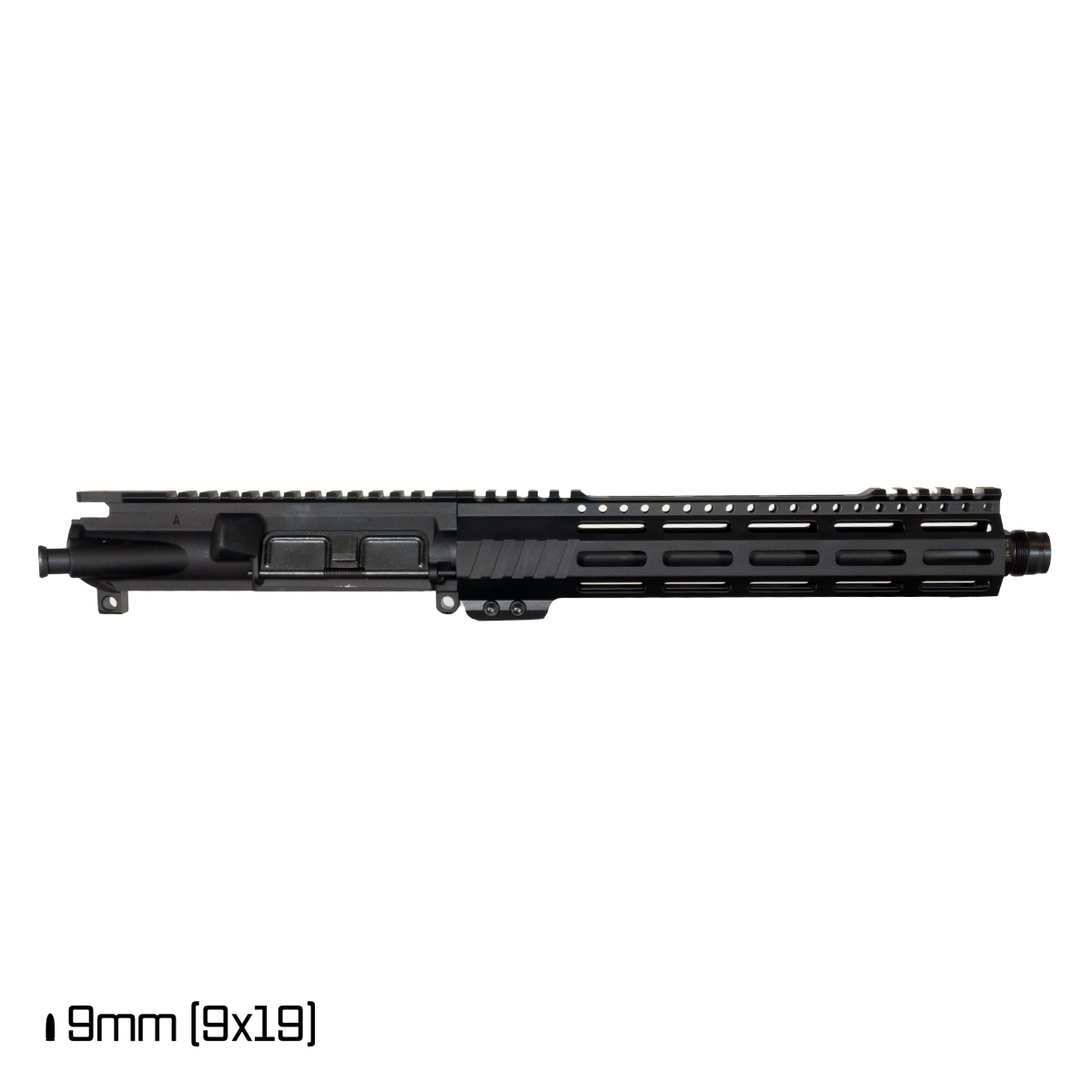 Davidson Defense Aegis Lightweight 11-inch 1:10 9MM AR-9 Freefloat M-Lok Handguard Pistol Upper Build Kit, Plan B Universal Muzzle Device
