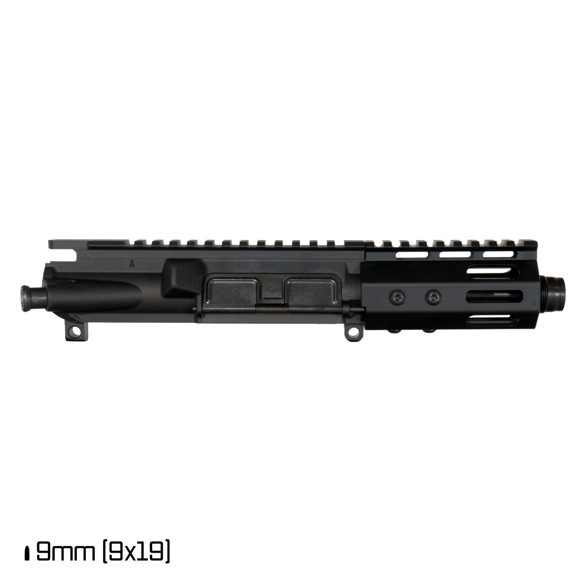 Davidson Defense Aegis 4.5-inch 1:10 9MM AR-9 Freefloat M-Lok Handguard Pistol Upper Build Kit, Plan B Universal Muzzle Device
