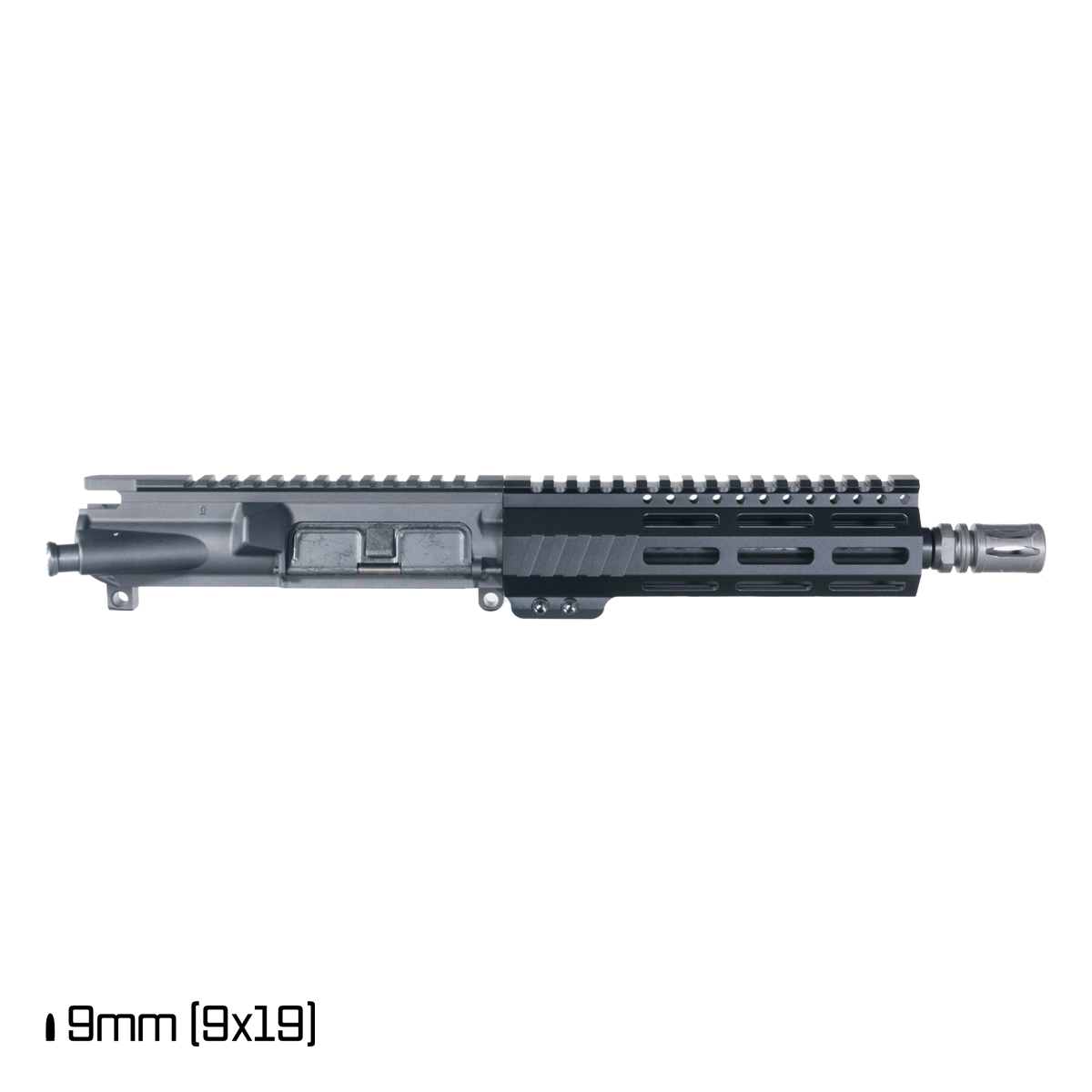 Davidson Defense Aegis 8.3-inch 1:10 9MM AR-15 Freefloat M-Lok Handguard Pistol Upper Build Kit
