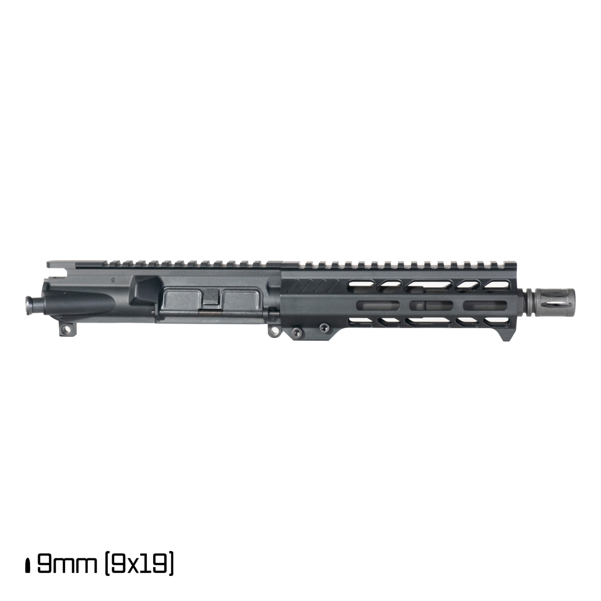 Davidson Defense Backstop 7.5-inch 1:10 9MM AR-9 Freefloat M-Lok Handguard Pistol Upper Build Kit