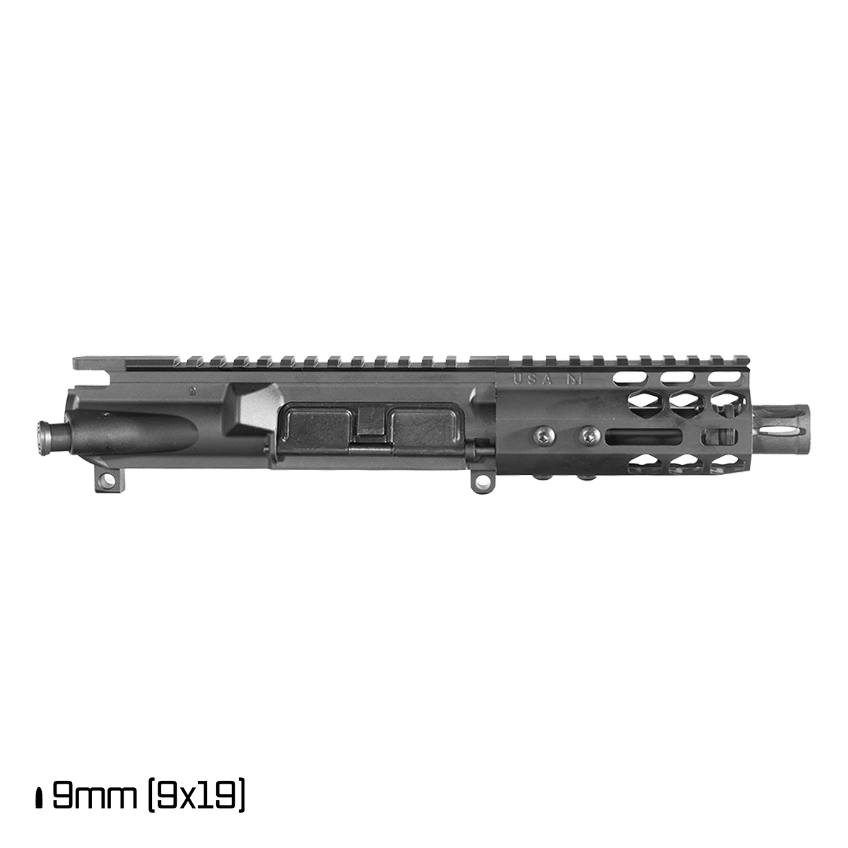 Davidson Defense Nestbreaker 4.5-inch 1:10 9MM AR-9 Freefloat M-Lok Handguard Pistol Upper Build Kit