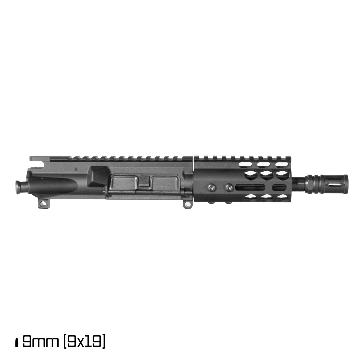 Davidson Defense Hexstorm 6-inch 1:10 9MM AR-9 Freefloat M-Lok Handguard Pistol Upper Build Kit
