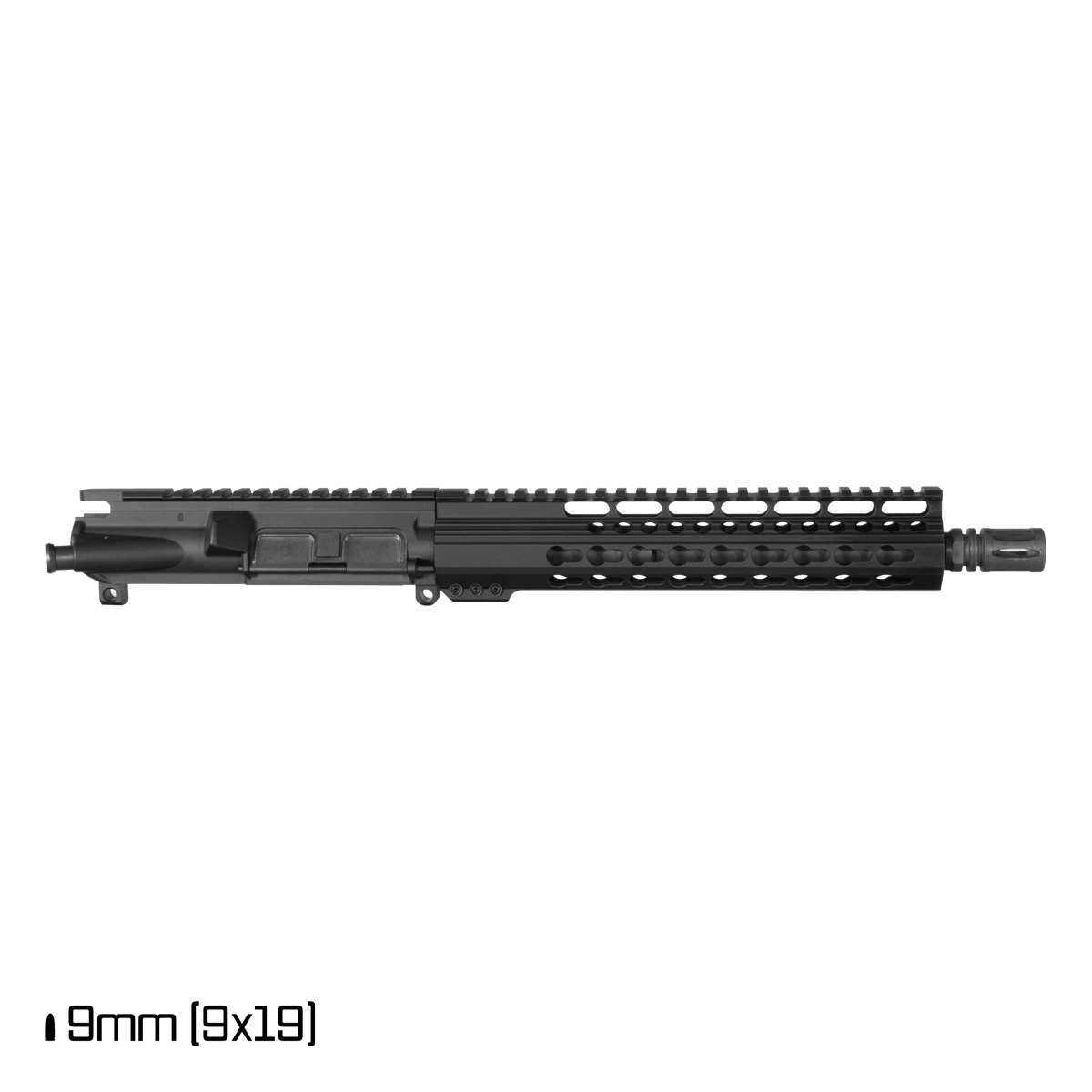 Davidson Defense Mutton Chops 10.5-inch 1:10 9MM AR-9 Freefloat Keymod Handguard Pistol Upper Build Kit