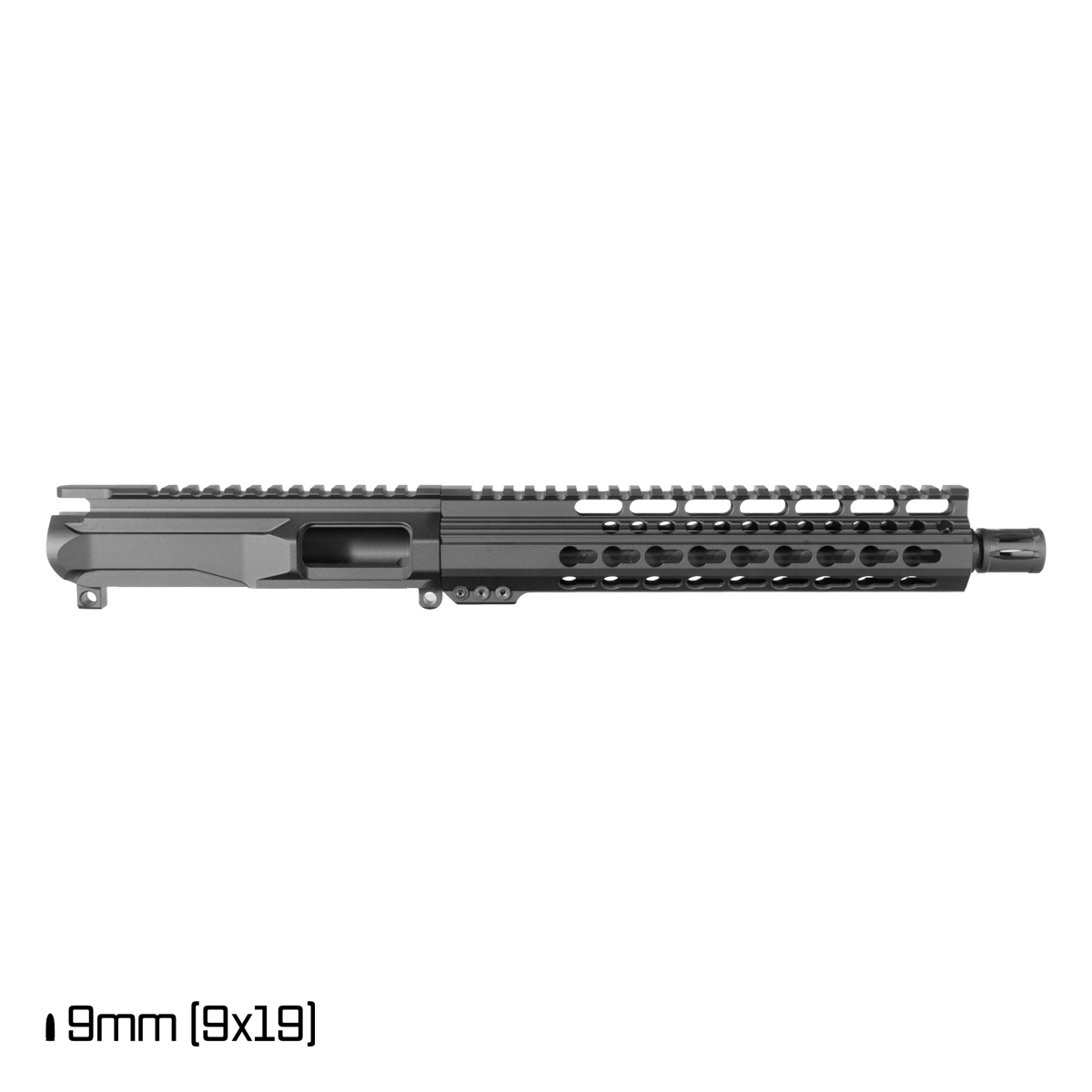 Davidson Defense Xiphos 10.5-inch 1:10 9MM AR-9 Freefloat KeyMod Handguard Pistol Upper Build Kit