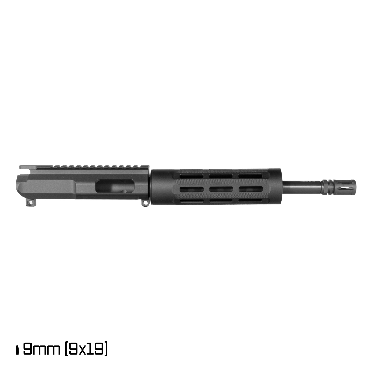 Davidson Defense Iron Stride 10.5-inch 1:10 9MM AR-9 Freefloat Tubular M-Lok Handguard Pistol Upper Build Kit