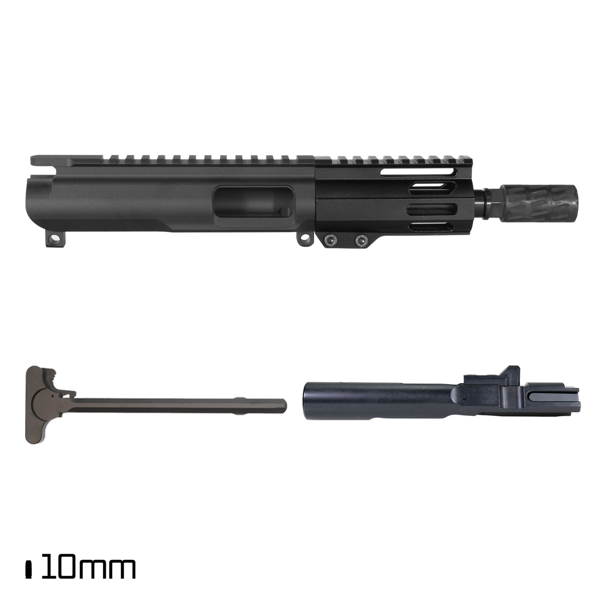 Davidson Defense Big Stick 5.5-inch 1:16 10MM AR-15 Freefloat M-Lok Handguard Pistol Complete Upper Build