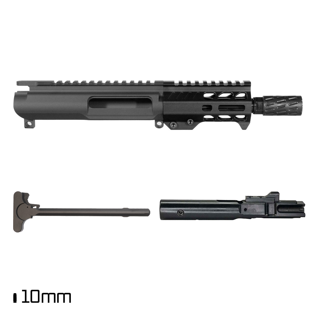 Davidson Defense Nemesis X 5.5-inch 1:16 10MM AR-15 Freefloat M-Lok Handguard Pistol Complete Upper Build