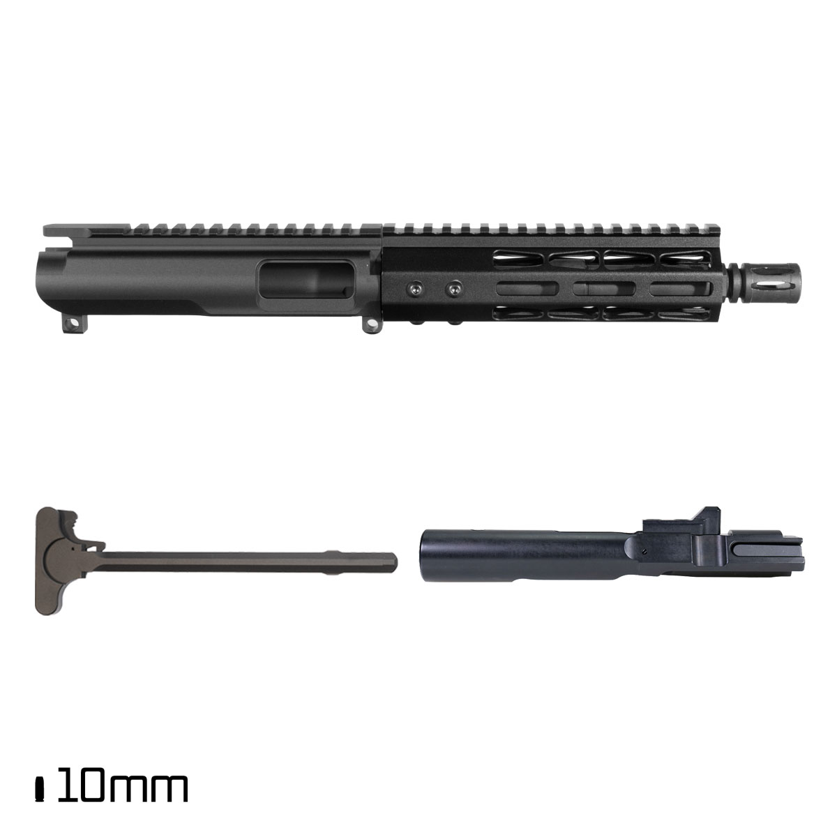 Davidson Defense Exemplar 7.5-inch 1:16 10MM AR-15 Freefloat M-Lok Handguard Pistol Complete Upper Build