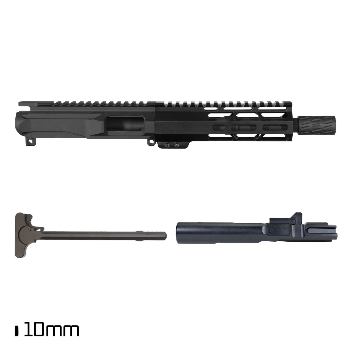 Davidson Defense Lawman's Word 7.5-inch 1:16 10MM AR-15 M-Lok Pistol Complete Upper Build