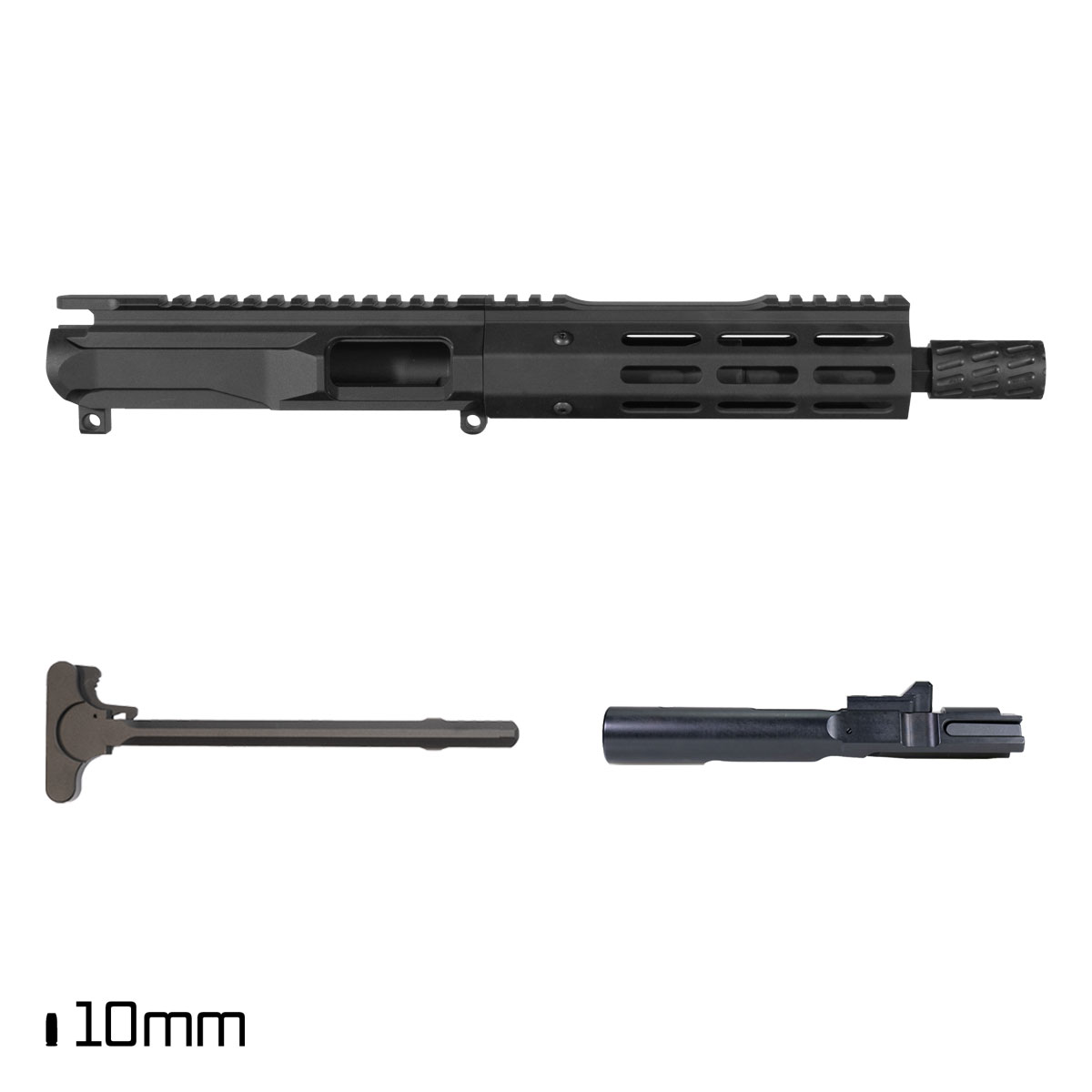 Davidson Defense Tendon 7.5-inch 1:16 10MM AR-15 Freefloat M-Lok Handguard Pistol Complete Upper Build