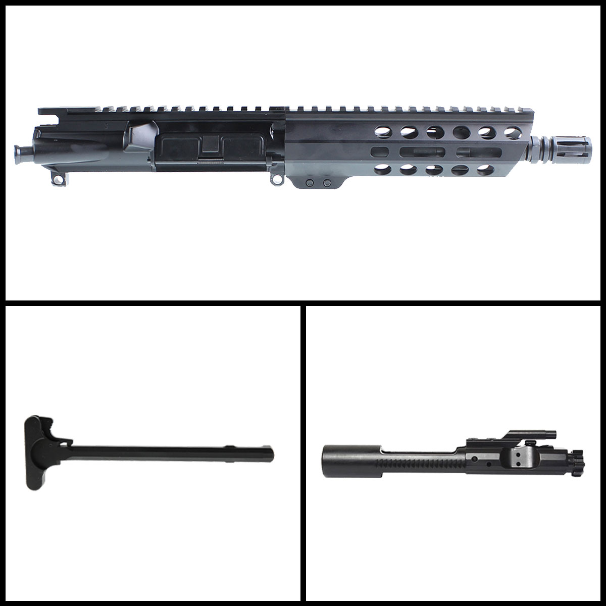 Davidson Defense 'Sunflower' 7.5-inch AR-15 .223 Wylde Nitride  Pistol Complete Upper Build