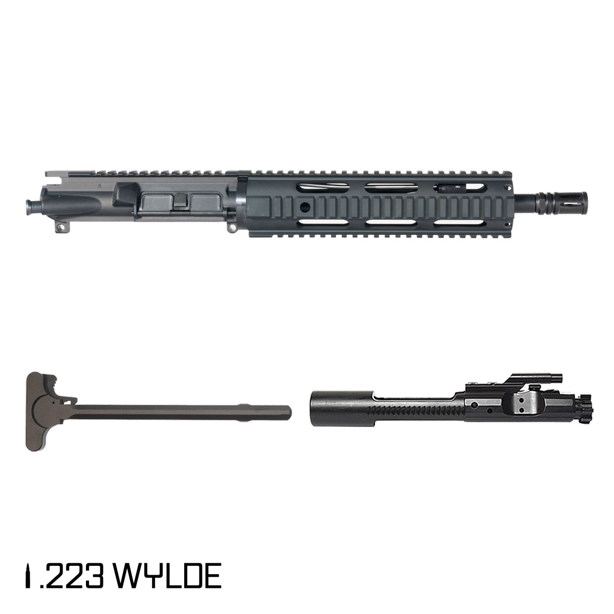 Davidson Defense Mending Vortex 11.5-inch Carbine-Gas 1:8 .223 Wylde AR-15 Freefloat Quad-Rail Handguard Pistol Complete Upper Build