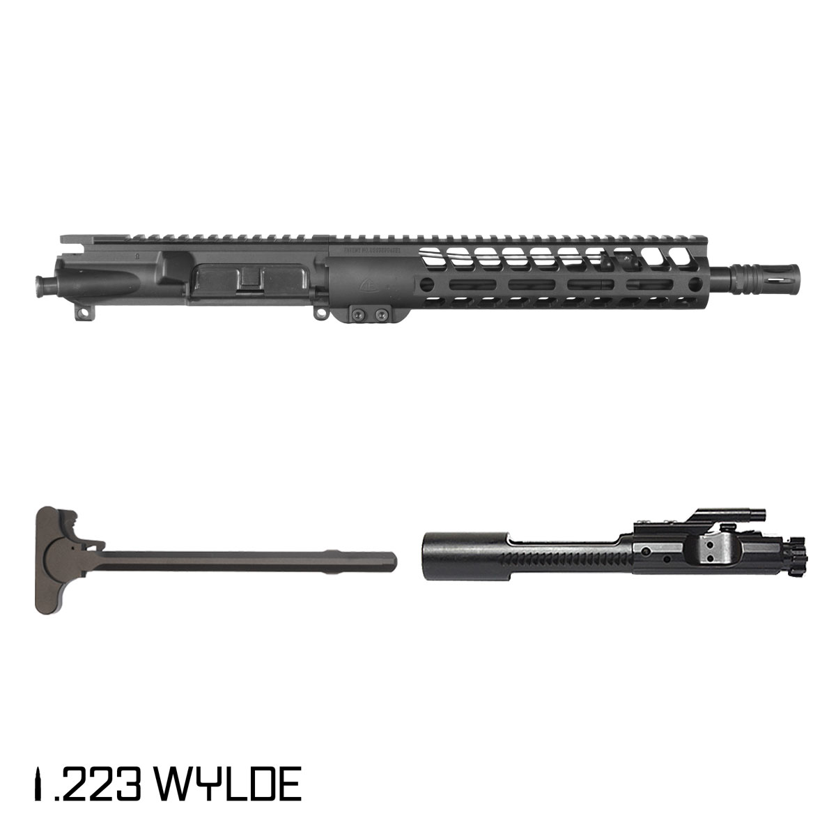 Davidson Defense Fleetbane 11.5-inch Carbine-Gas 1:8 .223 Wylde AR-15 Freefloat M-Lok Handguard Pistol Complete Upper Build