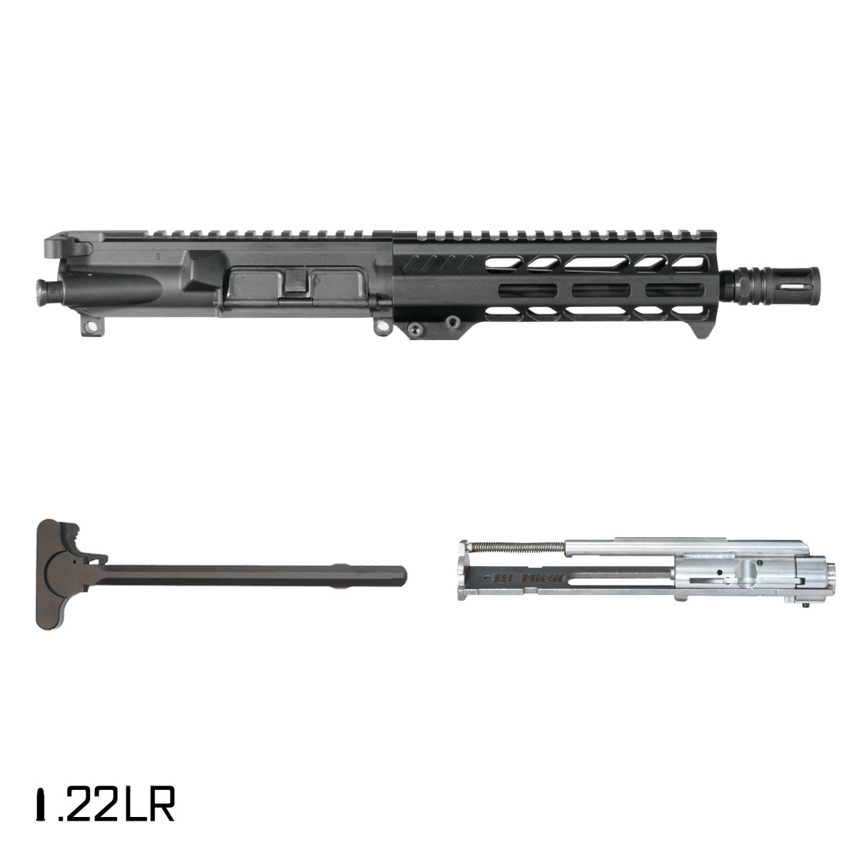 Davidson Defense Vindicator 9-inch .22 LR AR-15 Freefloat M-Lok Handguard Pistol Complete Upper Build