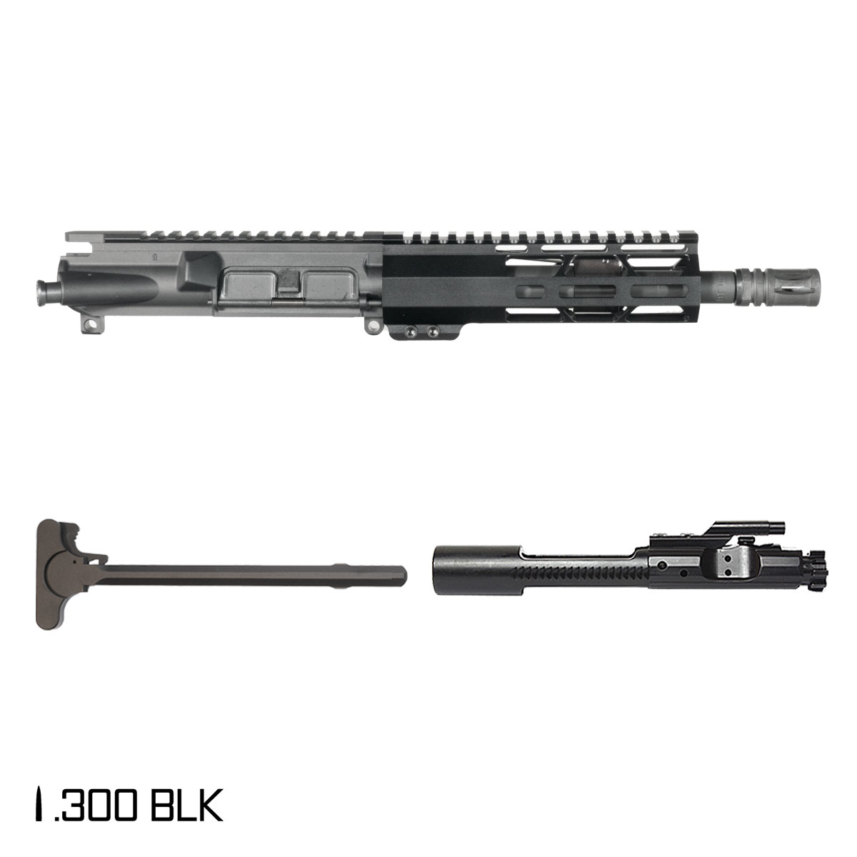 Davidson Defense Controlpoint 8.5-inch Pistol-Gas 1:9 .300 BLK AR-15 Freefloat M-Lok Handguard Pistol Complete Upper Build